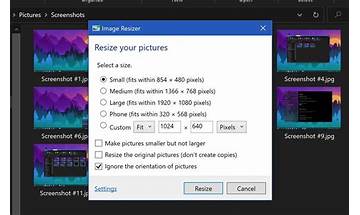 Image Resizer for Windows - Download it from Habererciyes for free